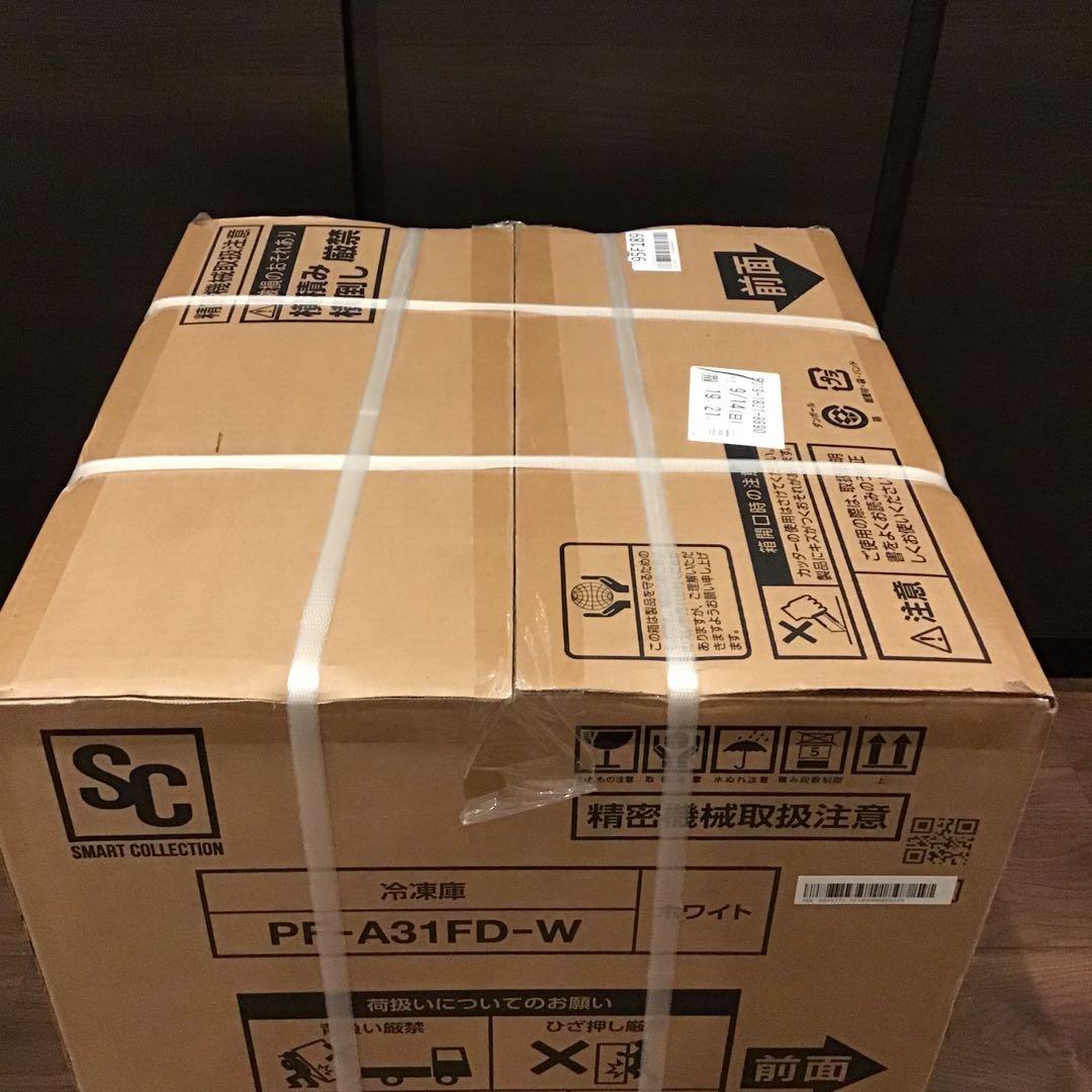 【新品未開封】アイリスオーヤマ 冷凍庫 31L 1ドア PF-A31FD-W