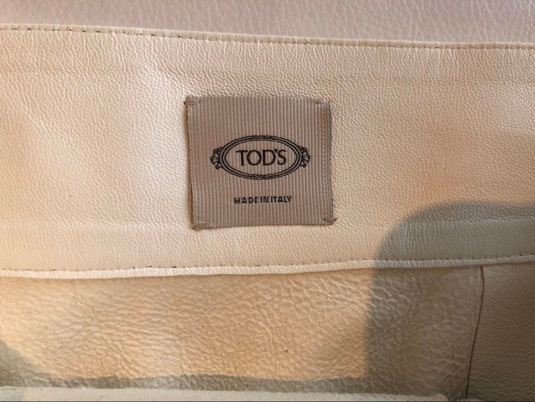 【新品未使用タグ付き】Tod's トッズスカートホワイト４０　参考定価109万円