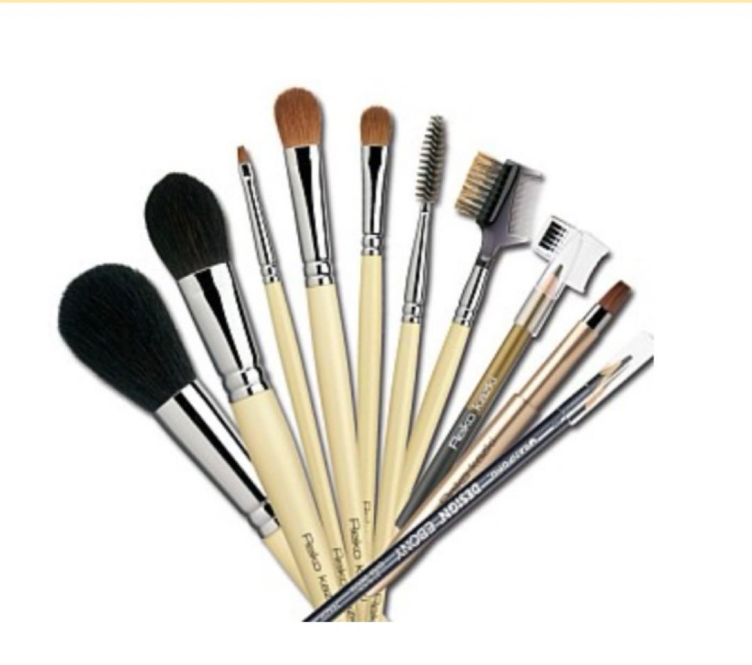 熊野筆　REIKO KAZKI（かづきれいこ）メイクブラシセット〈８本セット〉