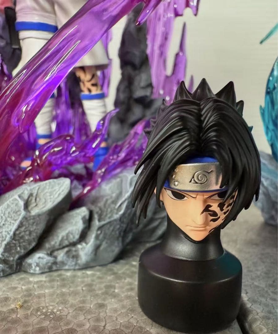 NARUTO ナルト うちはサスケ ガレージキット ガレキ スタチュー⑤③