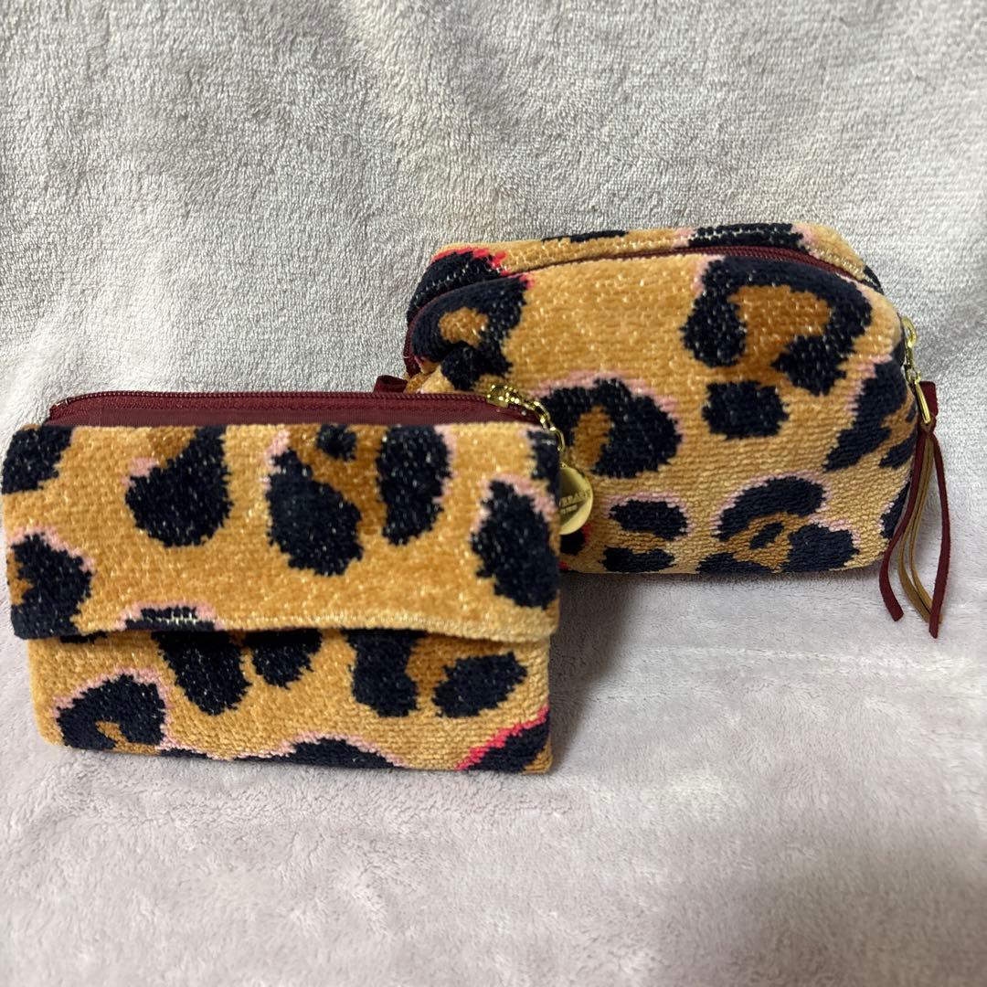⭐︎新品　FEILER レオパード　ポーチ2点セット