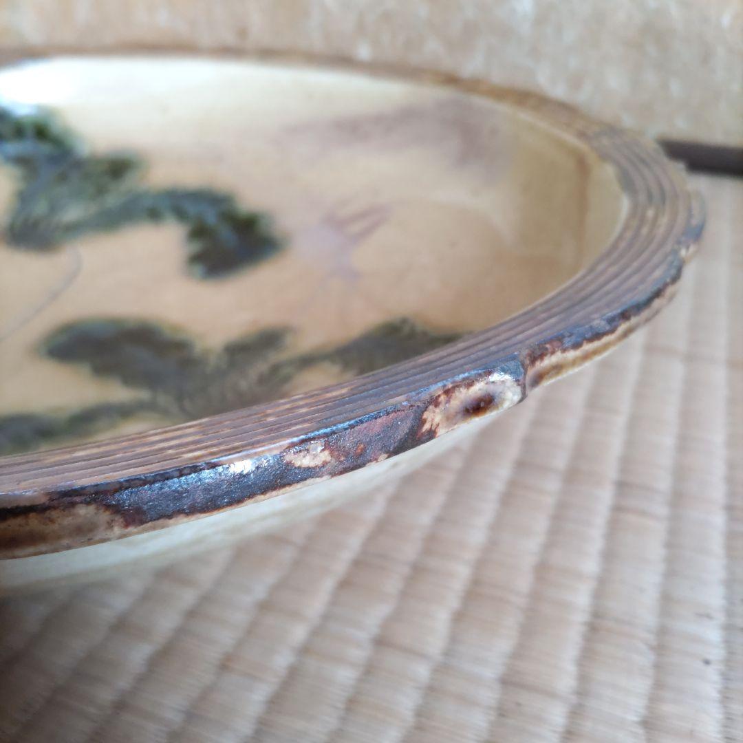 加藤春鼎 黄瀬戸大皿 - メルカリ