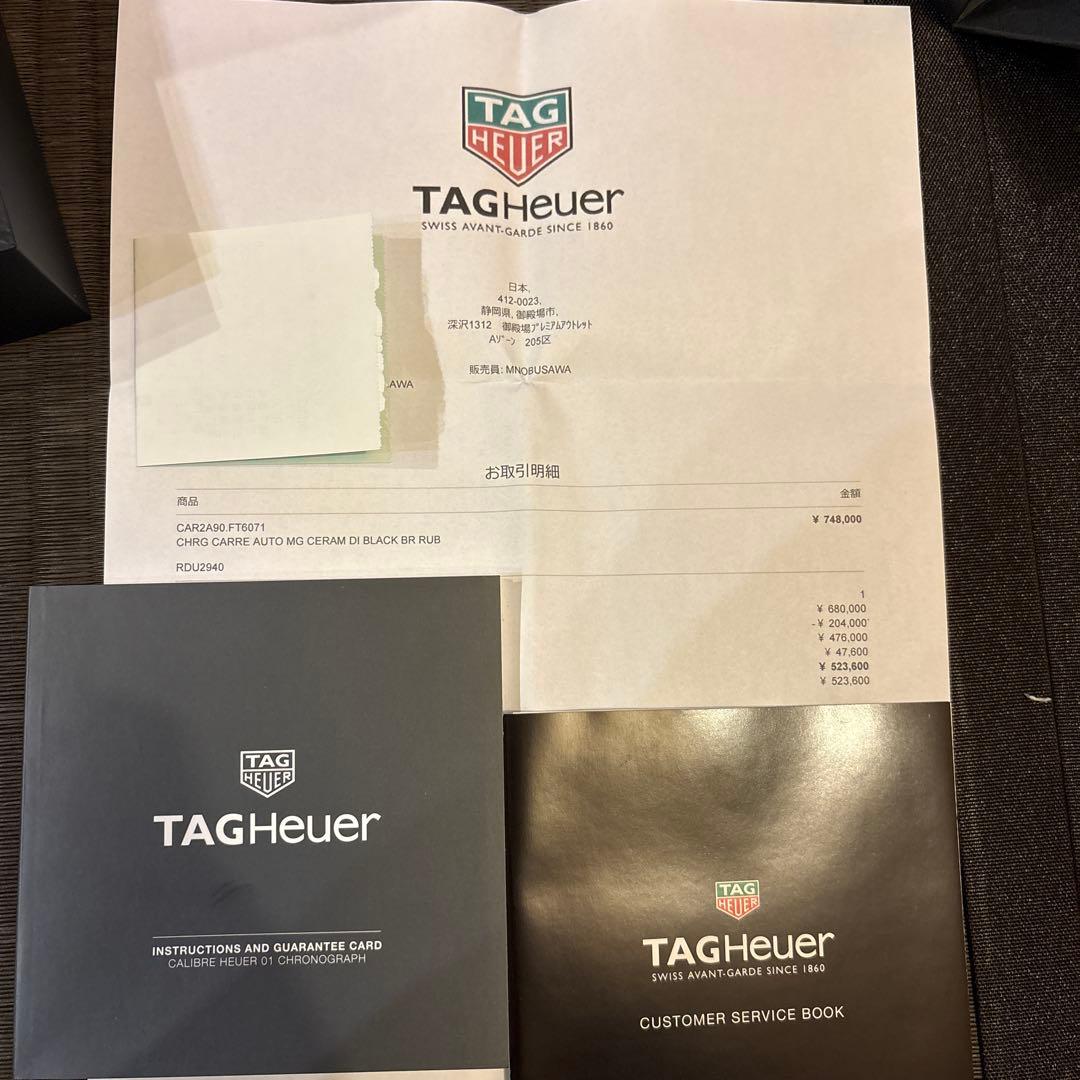 TAG Heuer 自動巻き時計 ブラック