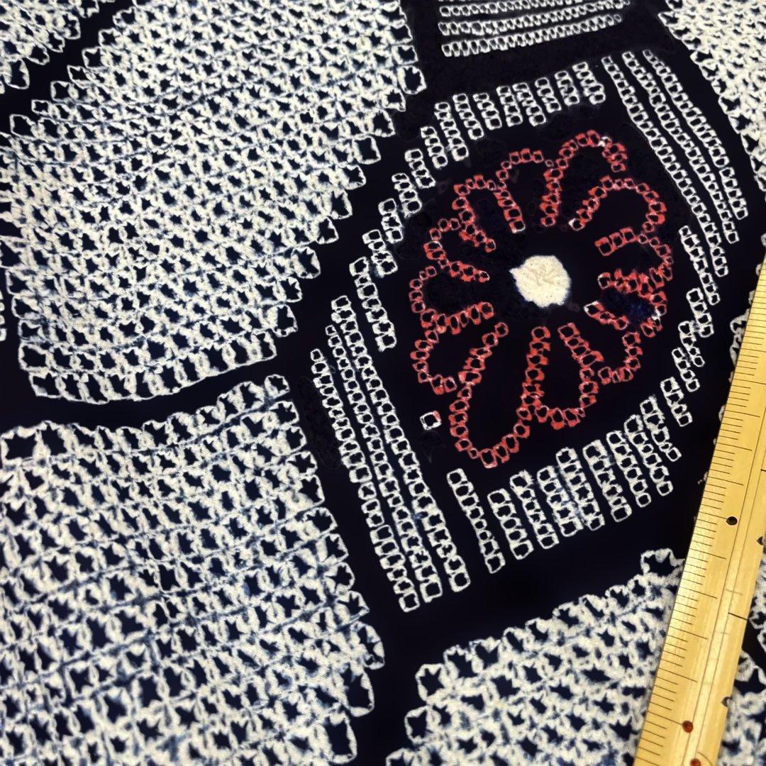 123 絞り浴衣　リメイク用