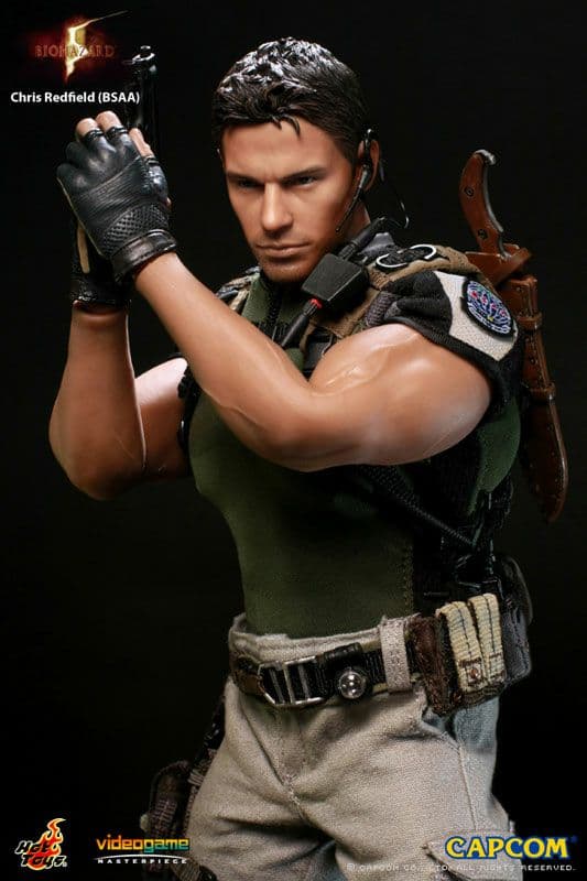 ホットトイズ バイオハザード5 クリス・レッドフィールド BSAA版 装備