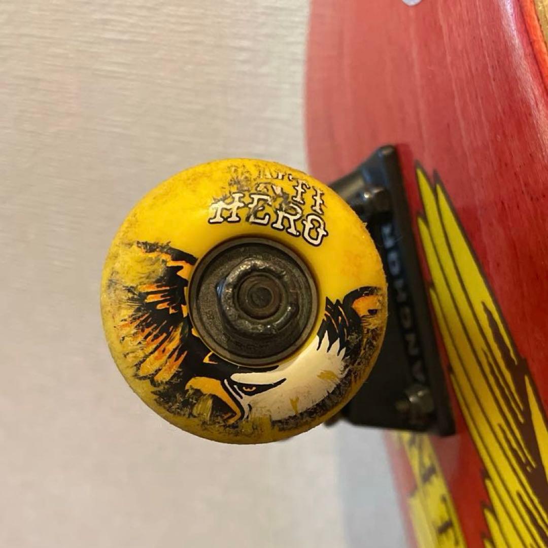 子供用　アンチヒーロー　スケートボード　コンプリート　7.3 ミニ