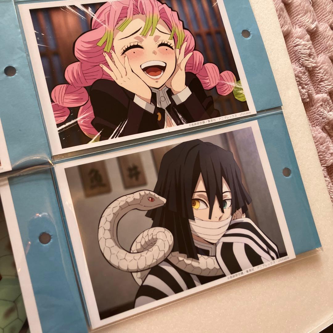 鬼滅の刃 場面写ブロマイドくじ 甘露寺蜜璃 伊黒小芭内　刀鍛冶編