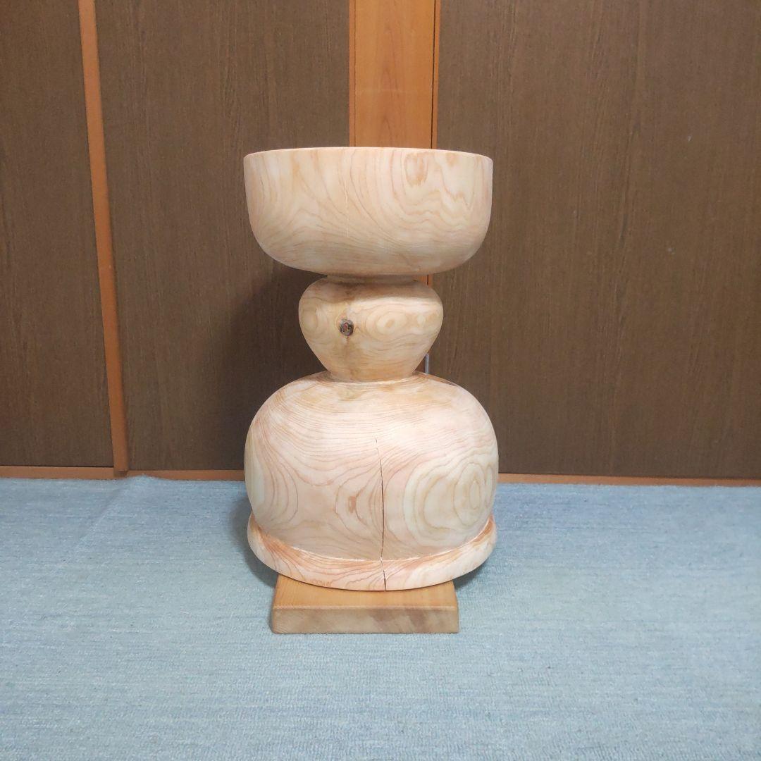 檜丸太椅子スツール