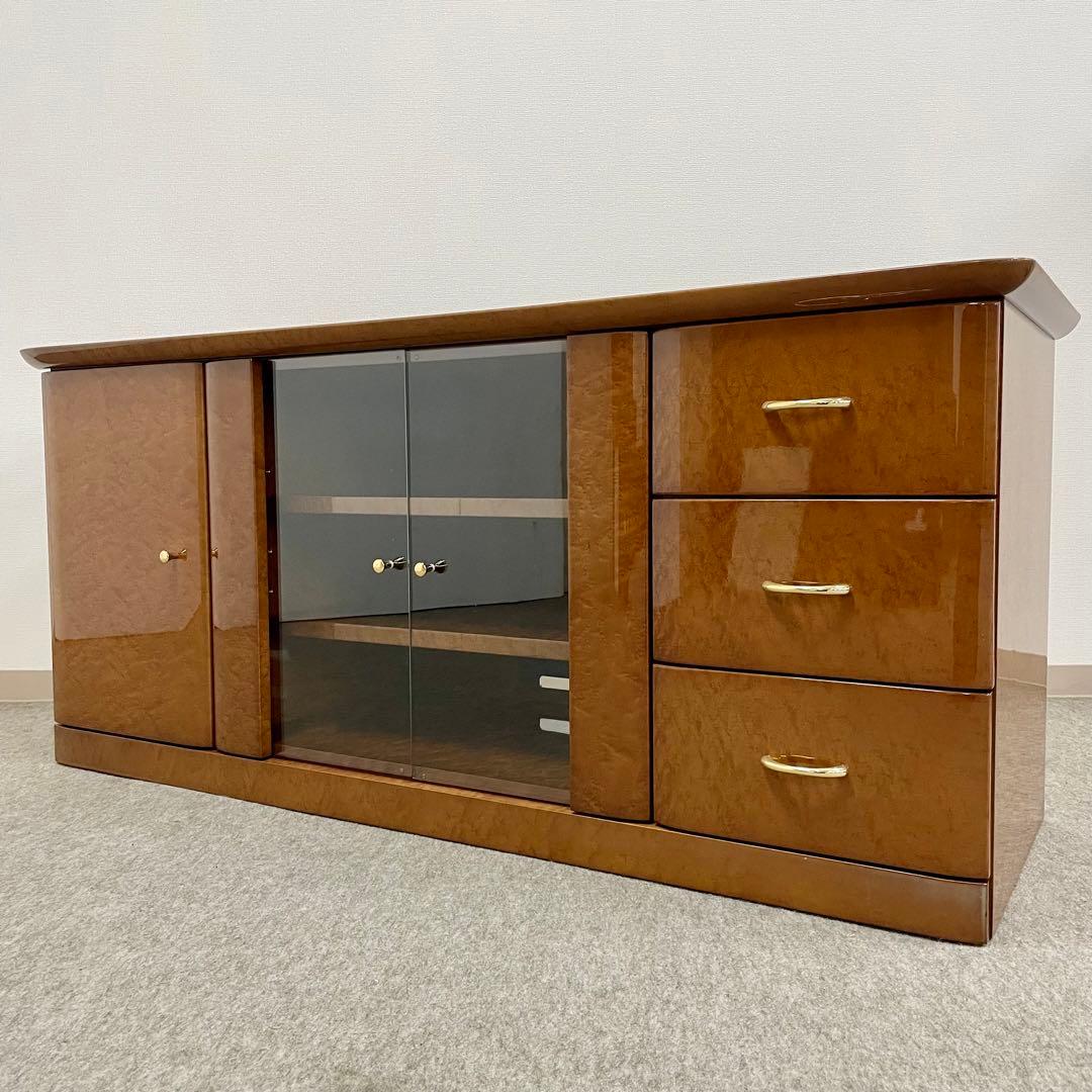 大塚家具【松創】(府中) ローボード バーズアイメイプル