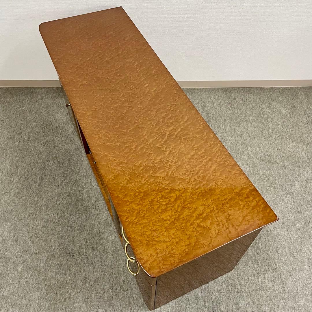 大塚家具【松創】(府中) ローボード バーズアイメイプル