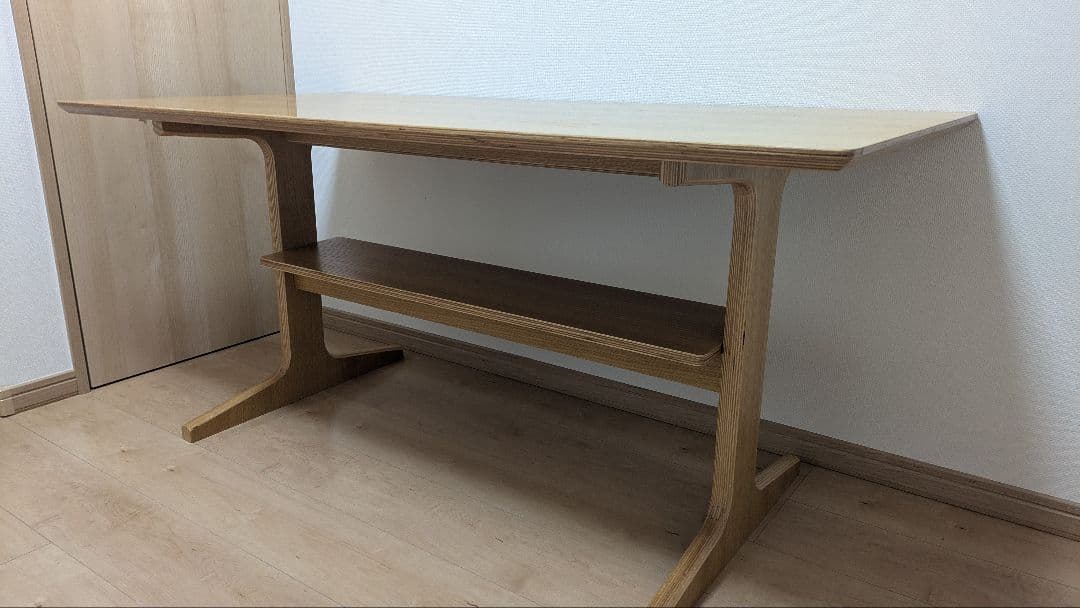 MUJI 無印良品 リビングでもダイニングでも使える ダイニングテーブル オーク