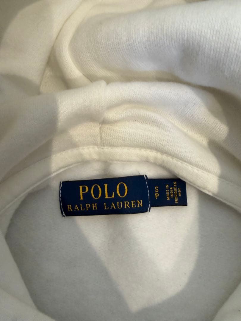 POLO RALPH LAUREN ホワイト パーカー