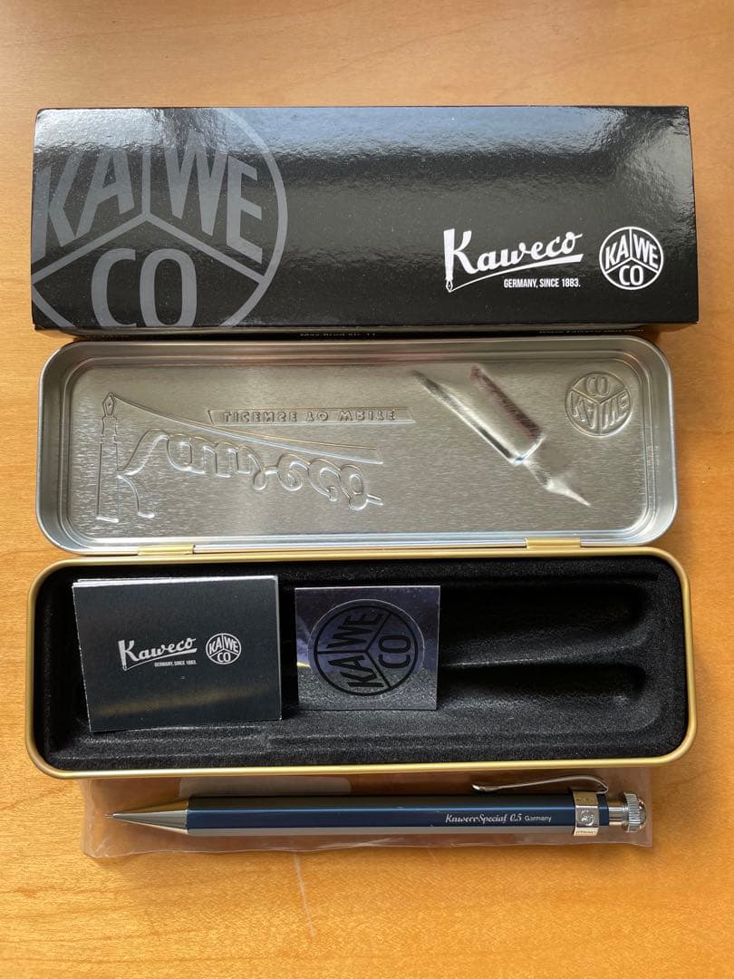 Kaweco Special 0.5mm シャープペンシル ブルー　クリップ付き