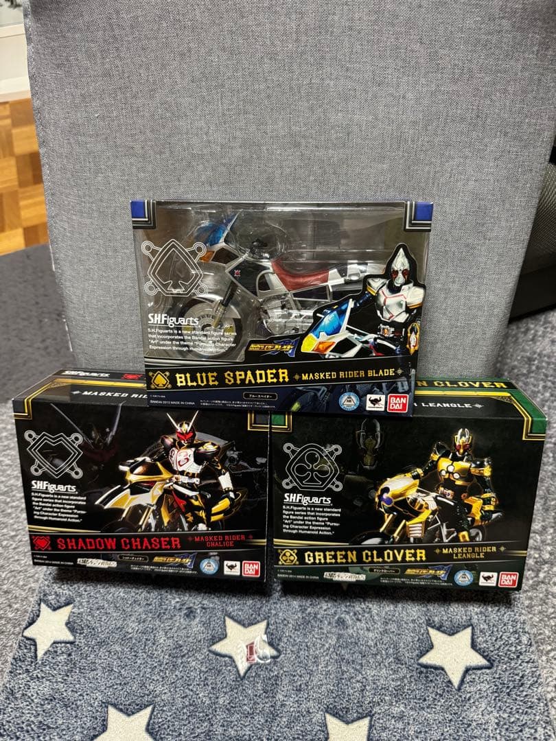 S.H.Figuarts仮面ライダー ブレイド7点セット