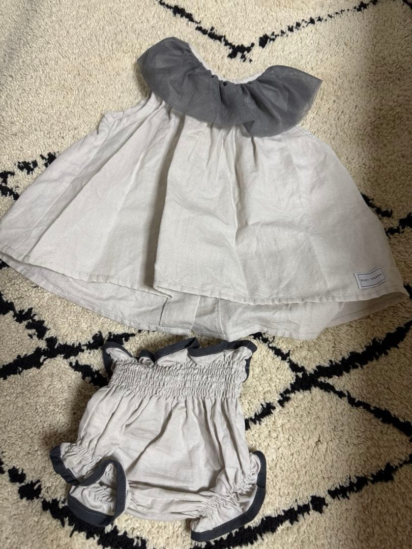 BABY TRIANA トップスとブルマ　12-24m バースデー衣装