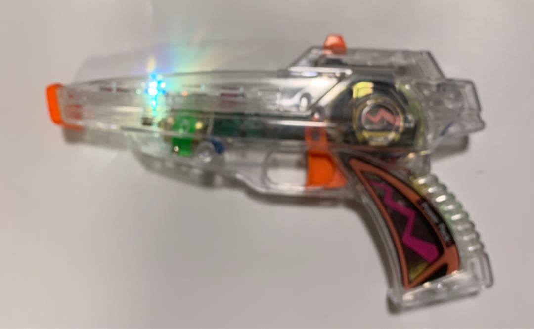 ツクダ　ショックレーザーガン　シースルータイプ