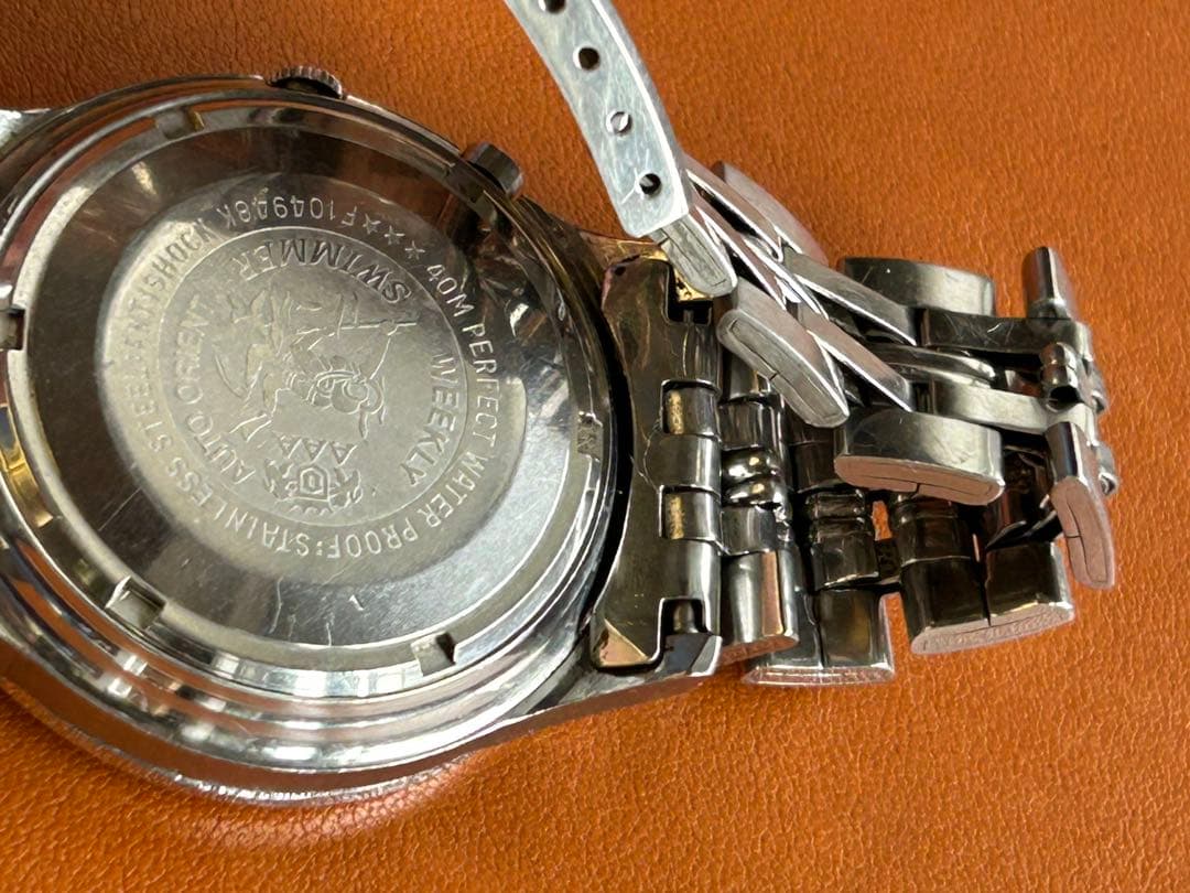 ◇ポワロ◇ オリエント　ウィークリーオート　19石　極美品