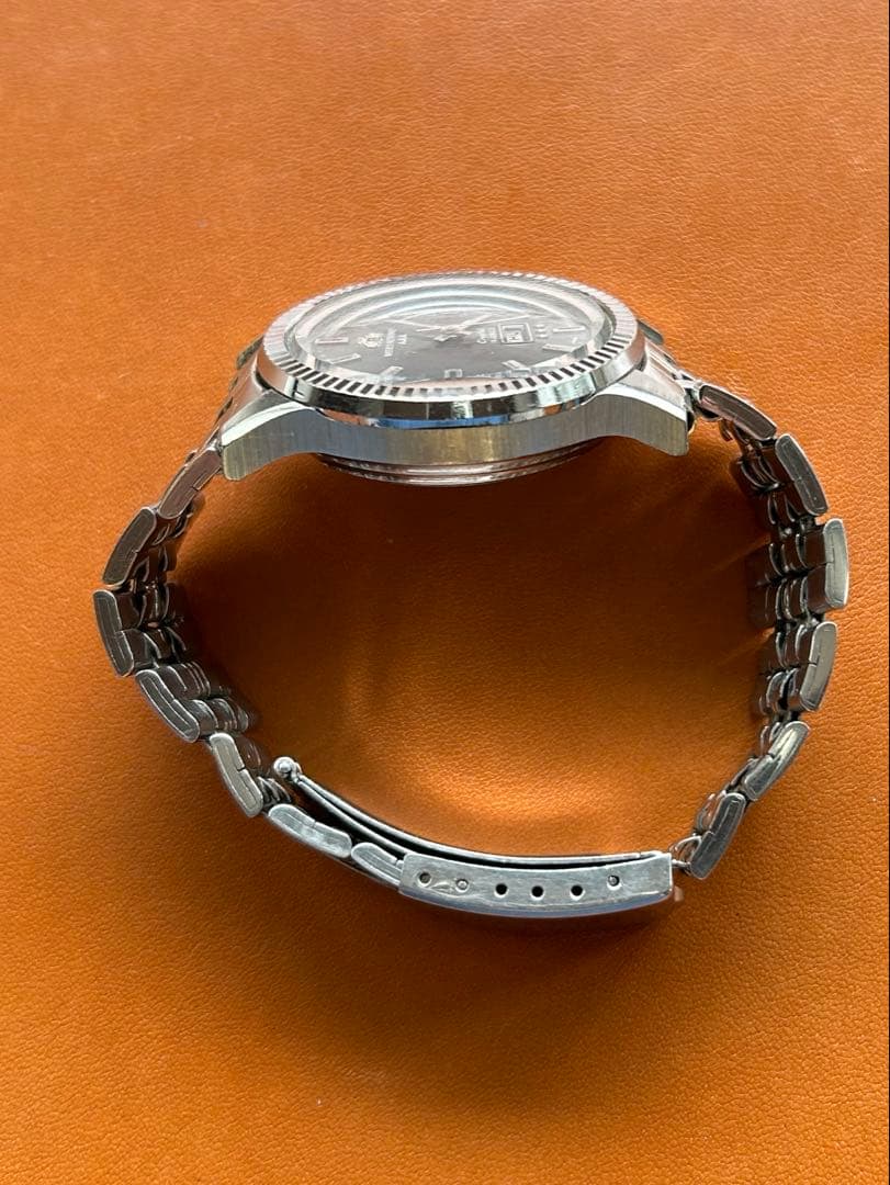 ◇ポワロ◇ オリエント　ウィークリーオート　19石　極美品