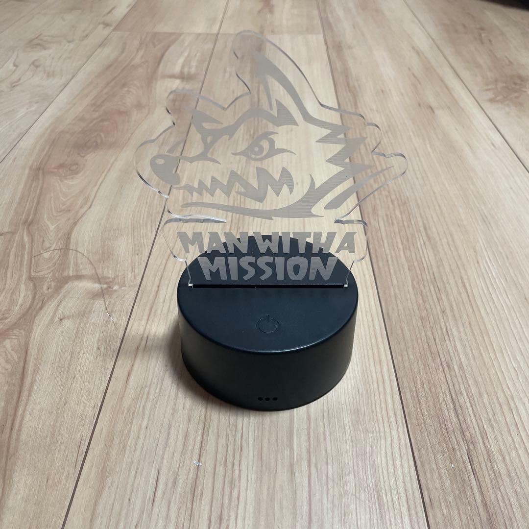 値下げしました　MAN WITH A MISSION アクリルスタンドライト