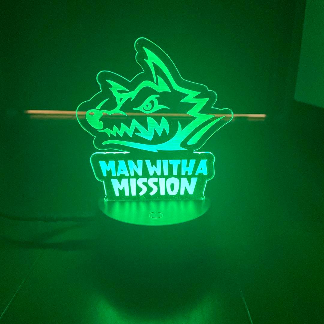 値下げしました　MAN WITH A MISSION アクリルスタンドライト