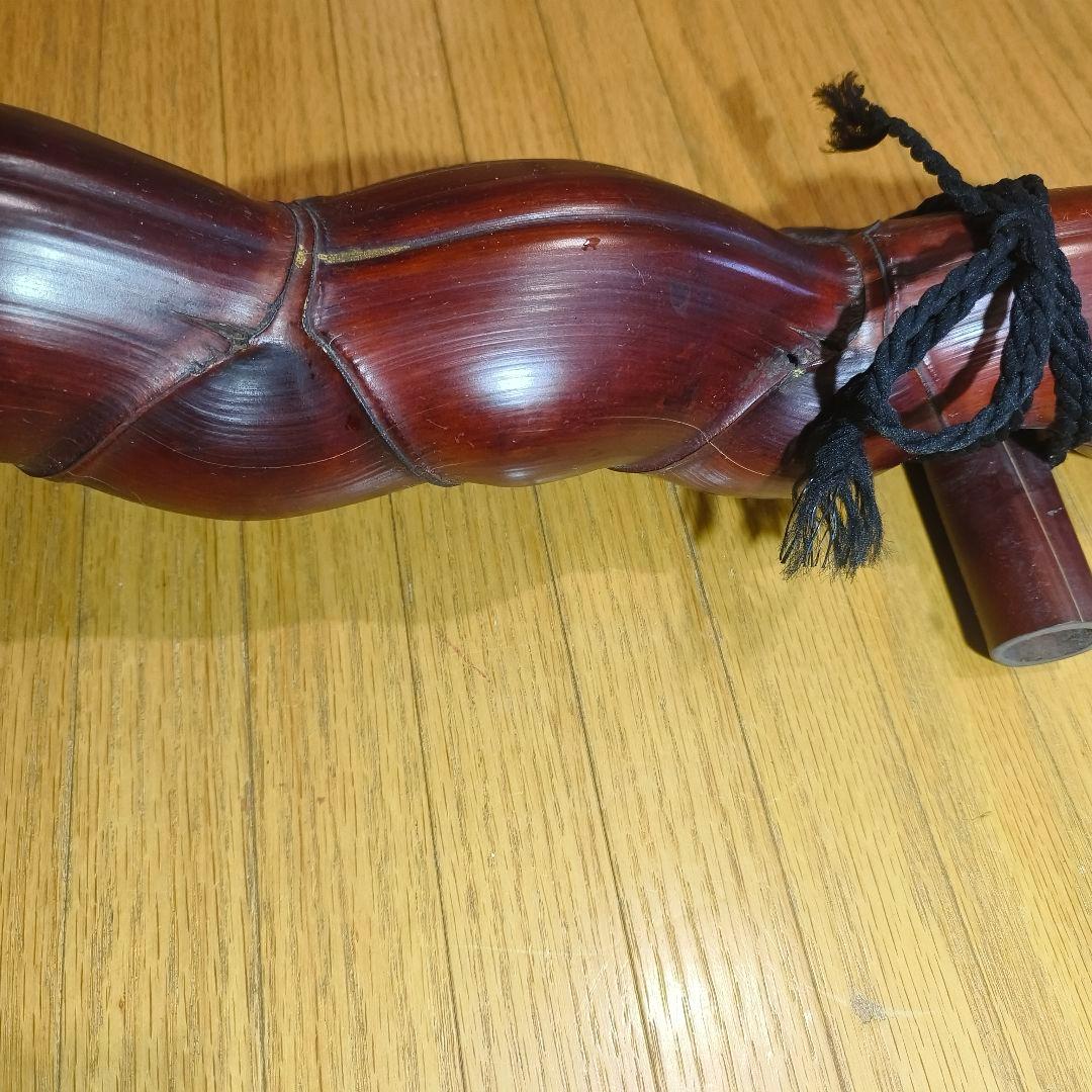 茶道具 煤竹結界 観音竹 骨董 時代物 旧家蔵出し アンティーク 蒐集家