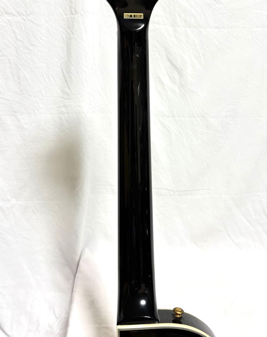 【新品弦張替済】GrassRoots レスポール カスタム ブラック