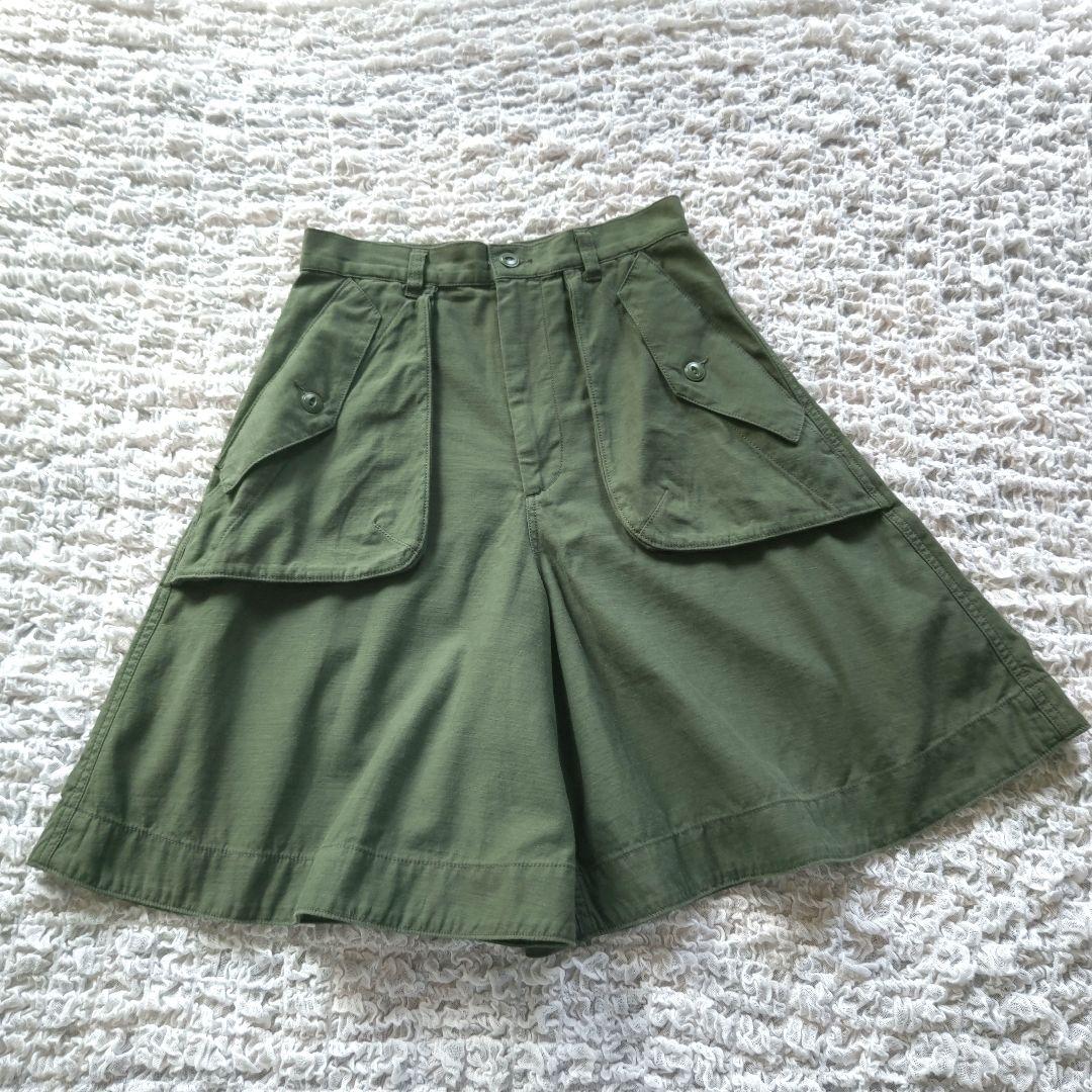 MADISON BLUE / マディソンブルー　ミリタリーキュロット　カーキ