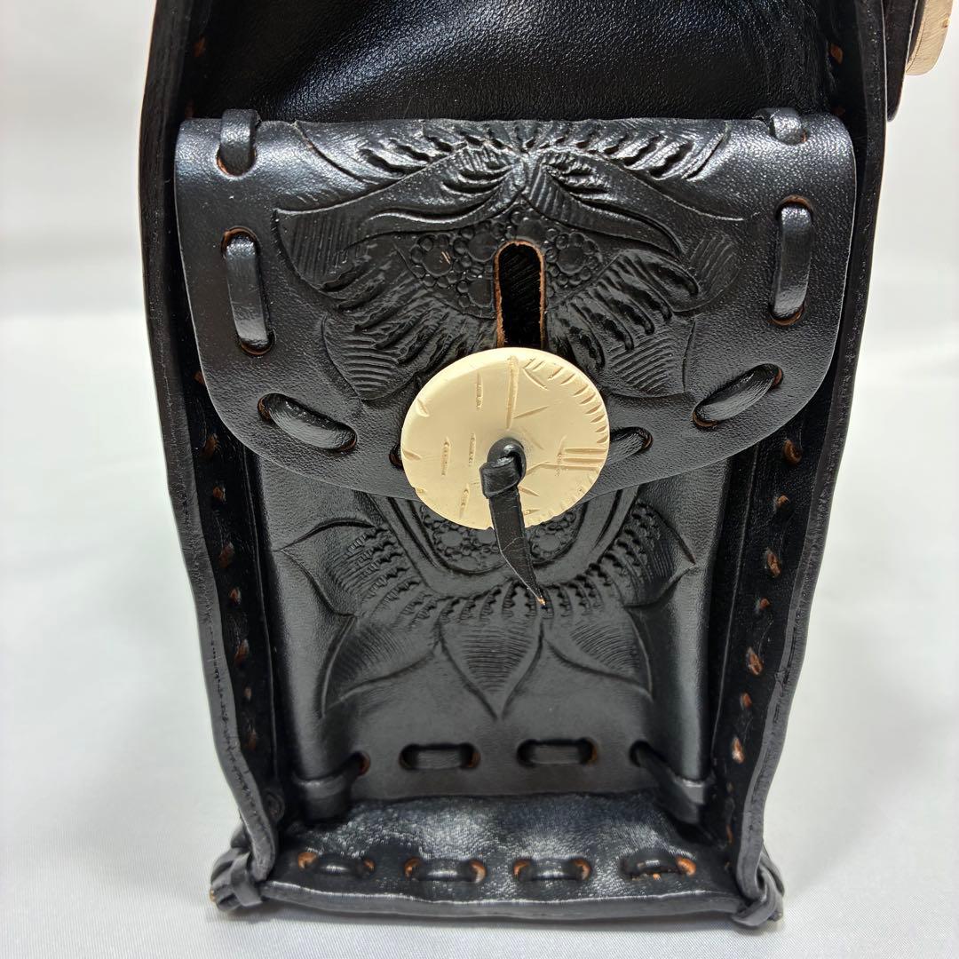 【美品】 Carving tribes Maestra S ハンドバッグ 黒