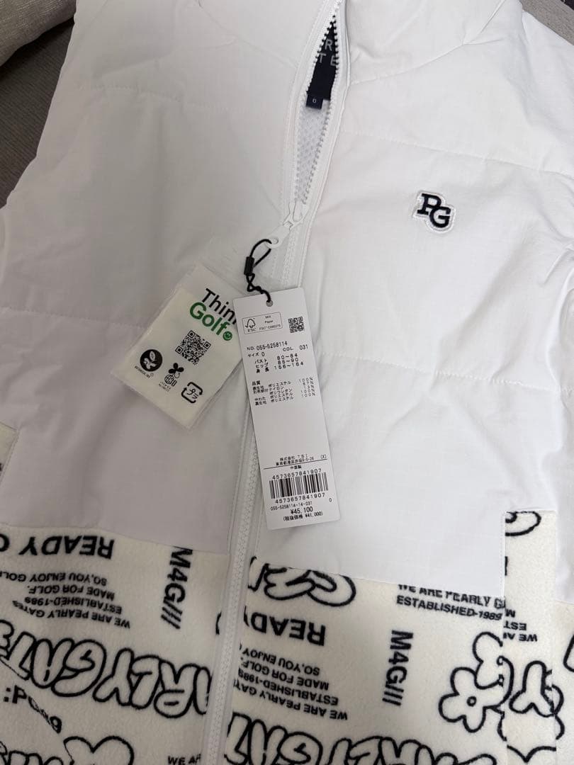 パーリーゲイツ　PG 新品ダウンベスト2025新作　アウター