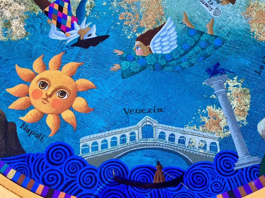 ⭐️ 新品 ⭐️ ♪ 巡礼の年 ♪ リスト ⭐️ アクリル絵画