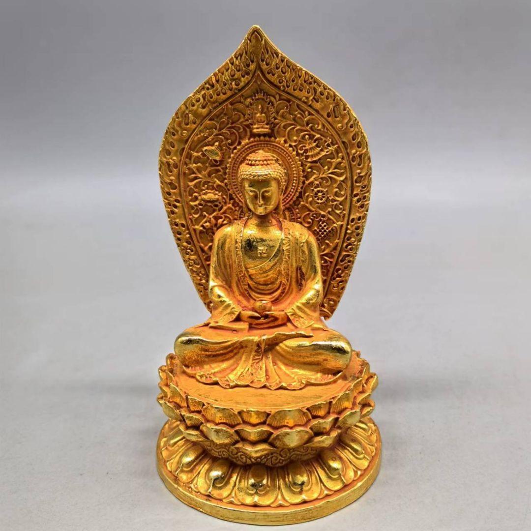 釈迦牟尼仏 仏像 美術品 工芸品 置物