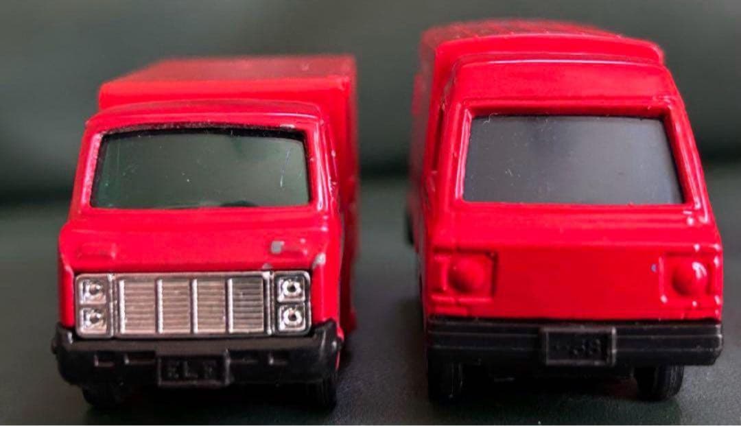 トミカタウン 郵便局 トミカ4台セット