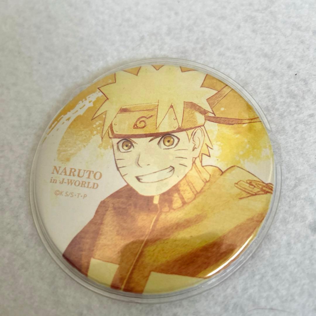 NARUTO J-WORLD缶バッジ絆うずまきナルト