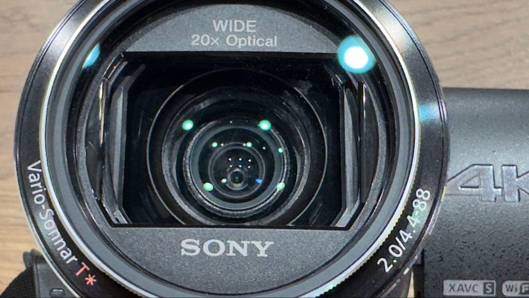 ソニー SONY ビデオカメラ FDR-AX40 ブラック　動作確認済