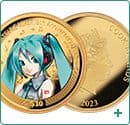 最終値下　初音ミク Happy 16th Birthday　公式カラー金貨・銀貨