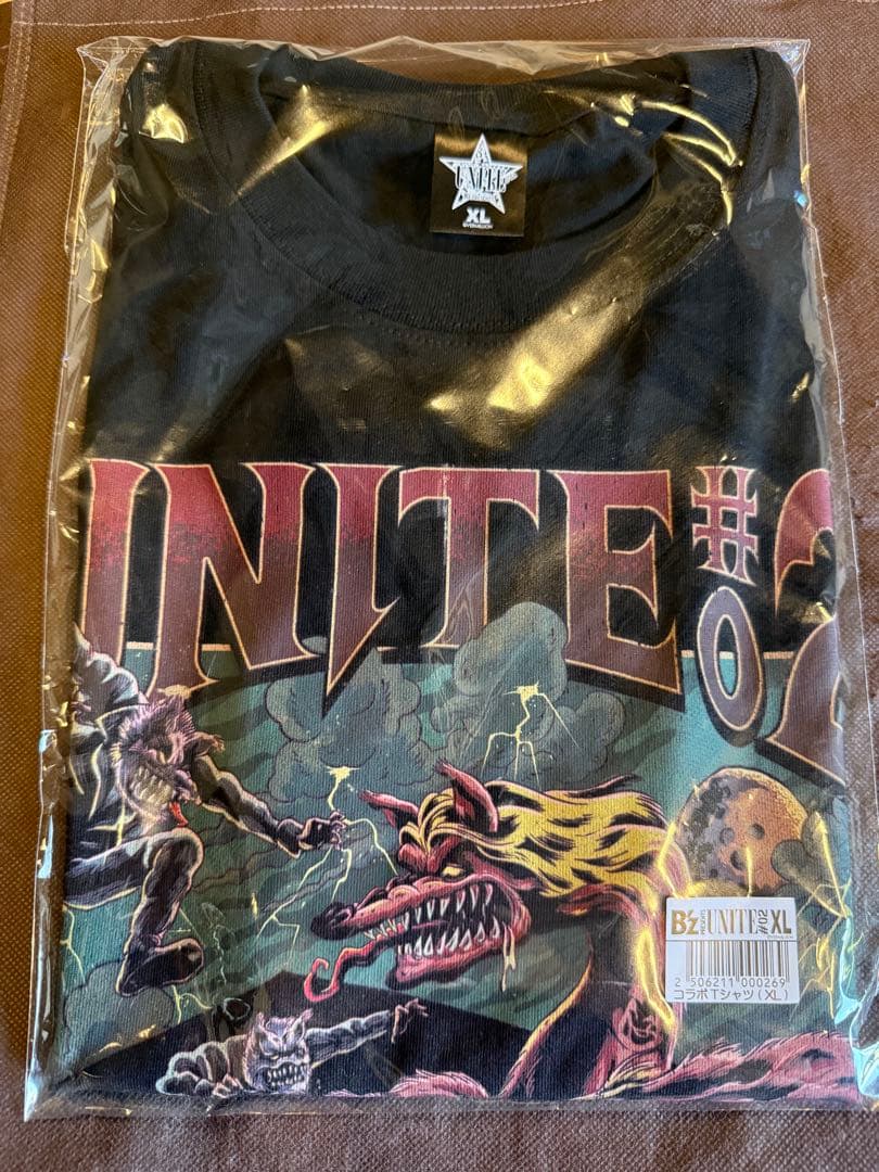 XLサイズ B´z UNITE #02 コラボTシャツ マンウィズ 28日 新品 B'z