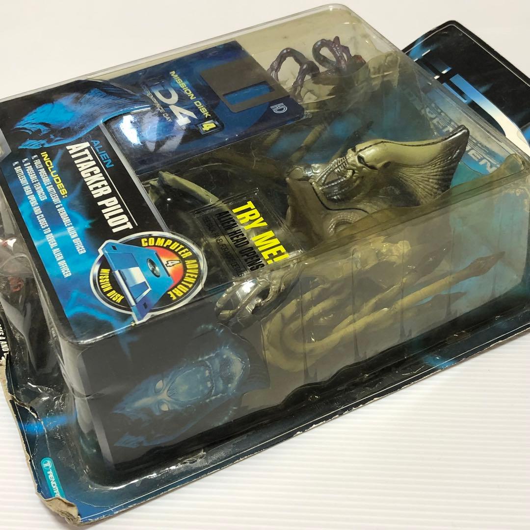 90s インディペンデンスデイ　iD4 SF エイリアンフィギュア 1996年