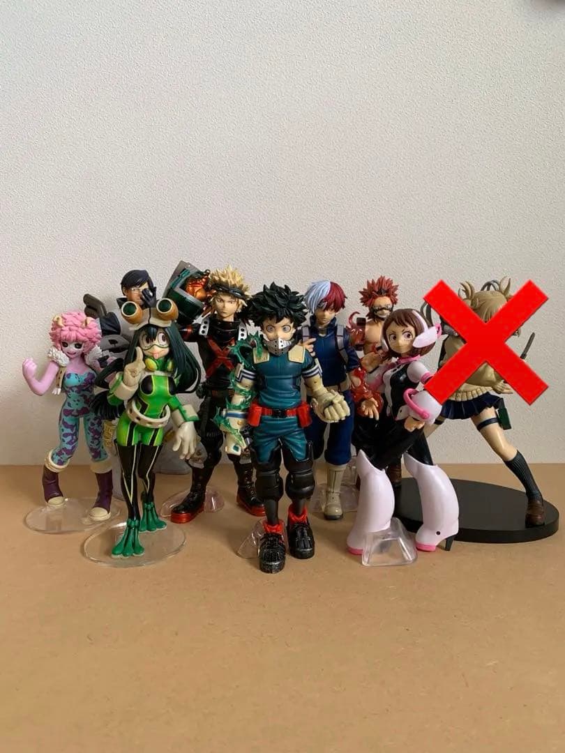 ヒロアカ9体セット 一番くじ プライズ まとめ売り - メルカリ