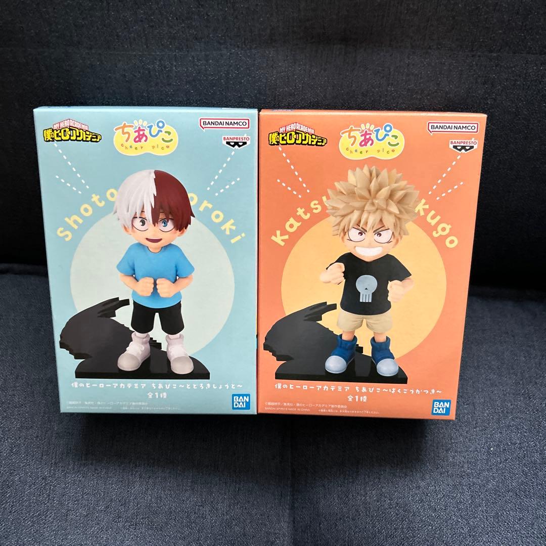 僕のヒーローアカデミア 爆豪勝己 轟焦凍 ちあぴこ フィギュア - メルカリ