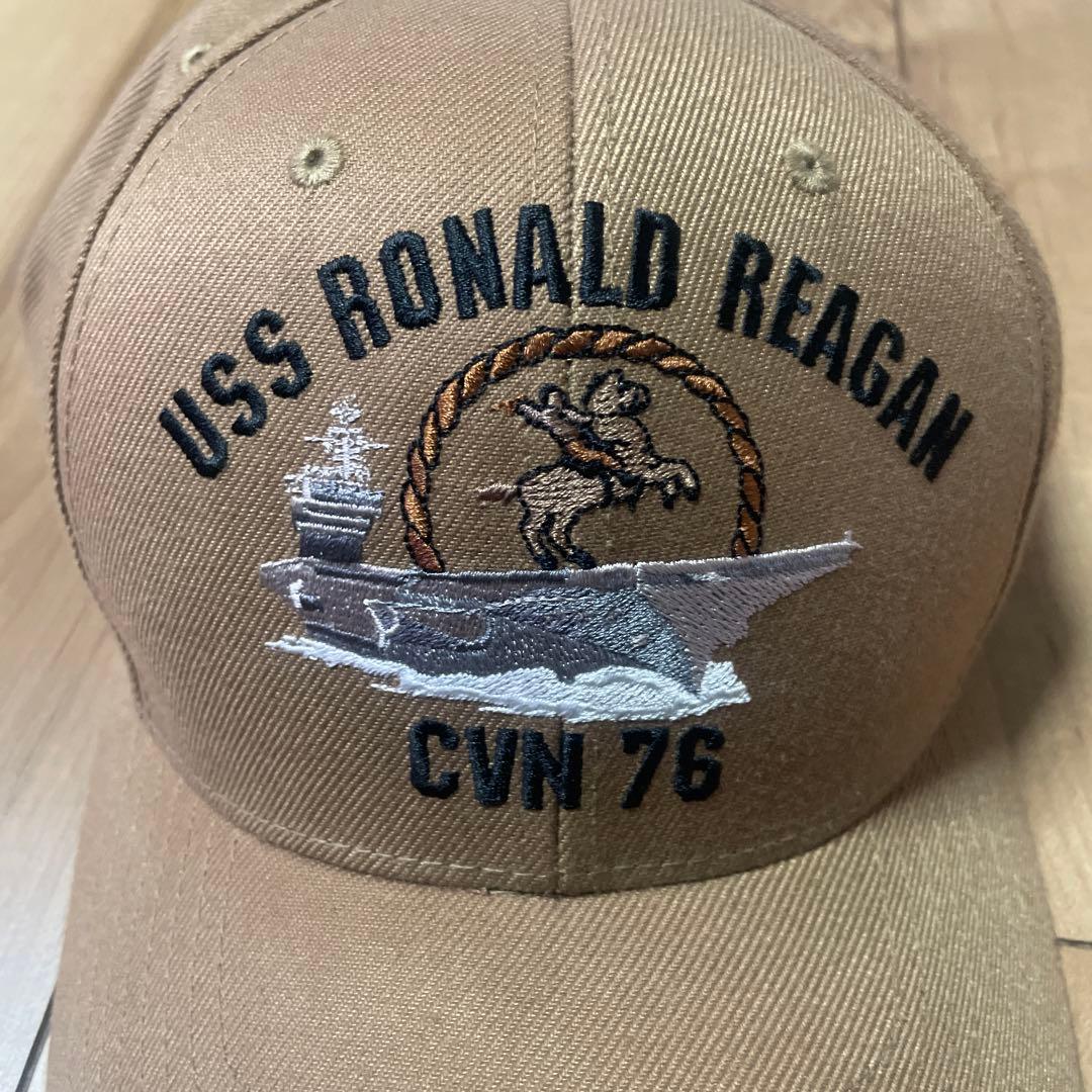 ロナルドレーガン キャップ 米軍放出品 USNAVY CVN76 空母 - メルカリ