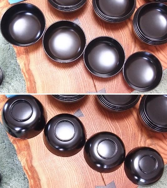 輪島塗 金 蒔絵 扇面 蓋付 椀 吸物椀 竹 梅 木箱 伝統工芸 輪島塗 金