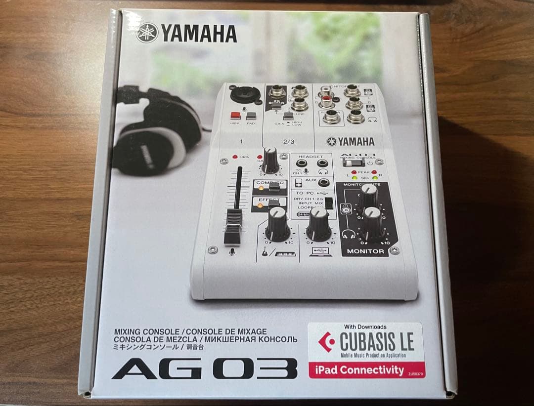 Audio-Technica AT4040 YAMAHA AG03 ケーブル