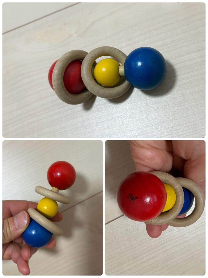 【木のおもちゃ　まとめ売り7点】　ネフ社　ユシラ社　ベリ・デザイン社　プラントイ