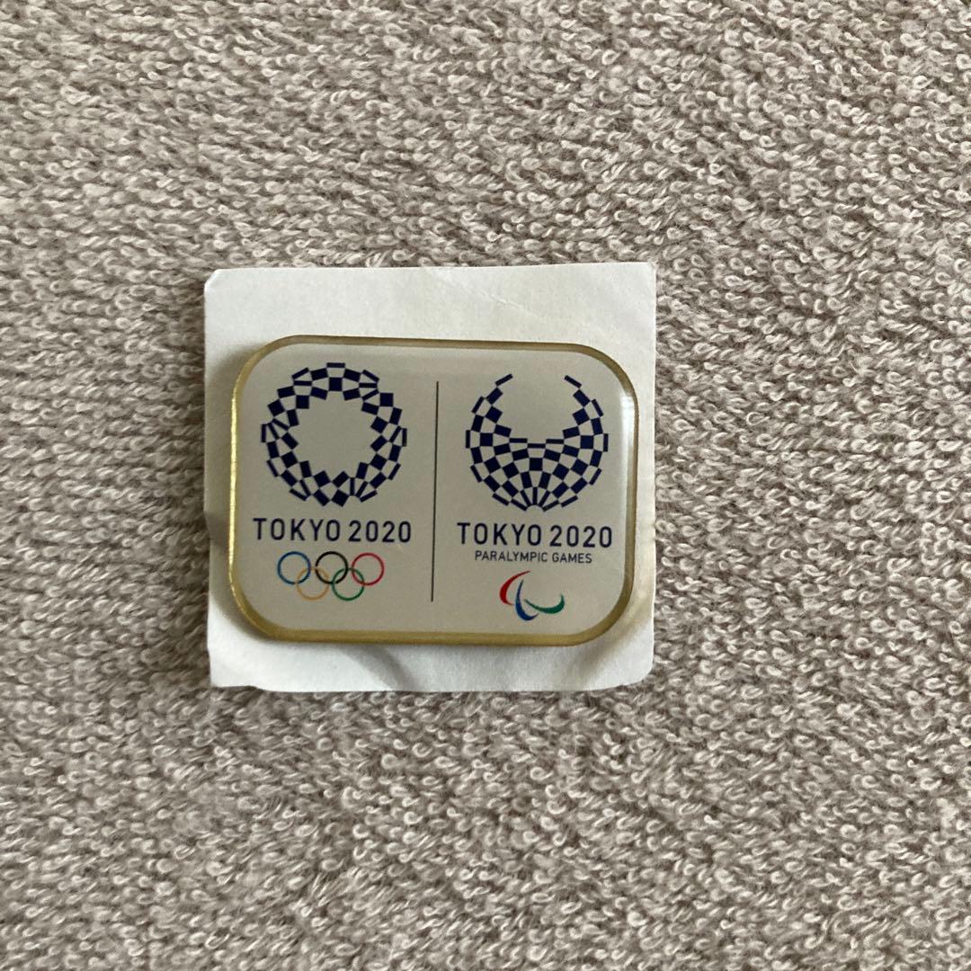 東京都配布非売品2020年東京オリンピック 記念ピンバッジ - メルカリ