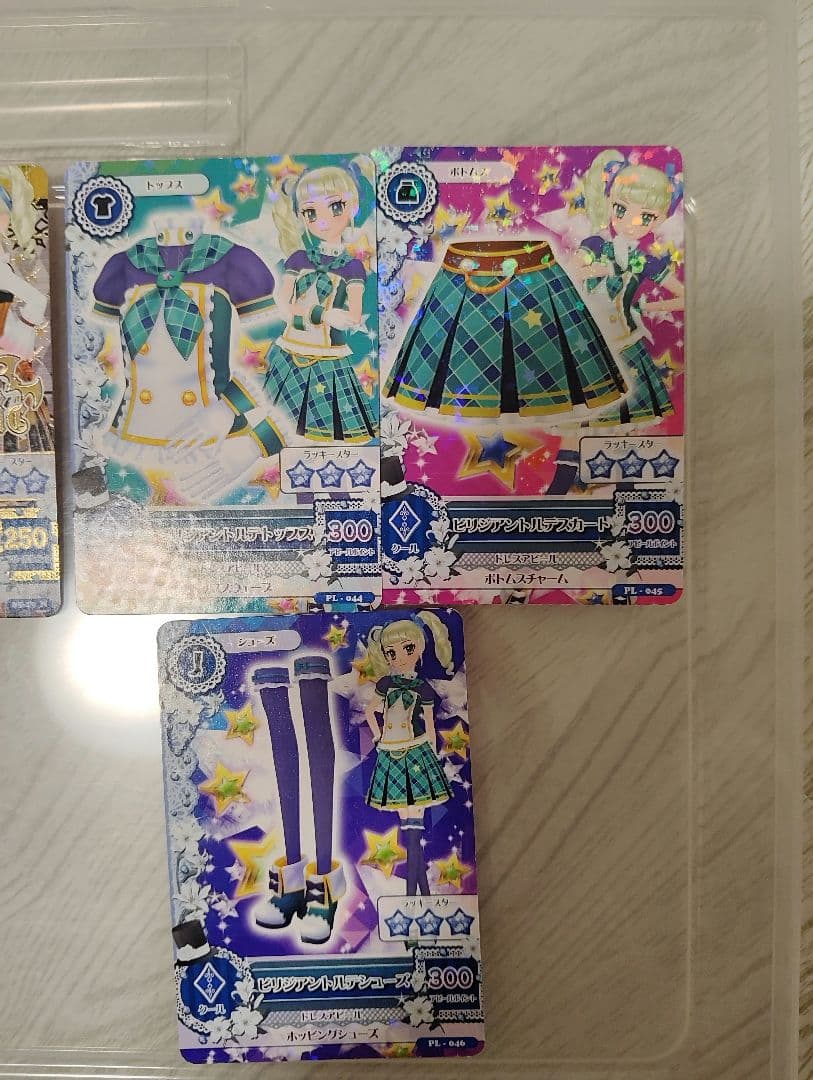 アイカツカード 藤堂ユリカ 3枚セット アイカツカード 藤堂ユリカ ゴスマジックカード3枚セット アイカツ