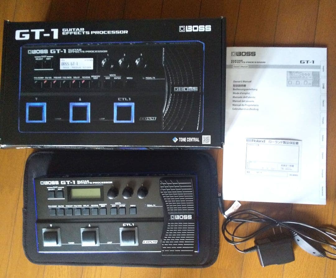 BOSSマルチエフェクターGT-1とBOSS GT-1の教科書セット BOSS ⁄ GT-1