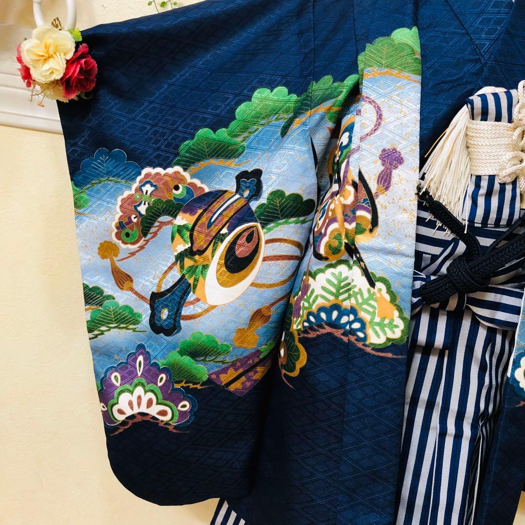 七五三五歳‼️完全️フルセット❤️日本男鷹凛々しい‼️お家からは揃えるなし