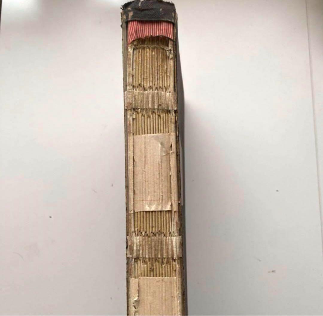 フランスアンティーク　大判帳簿１冊　c20