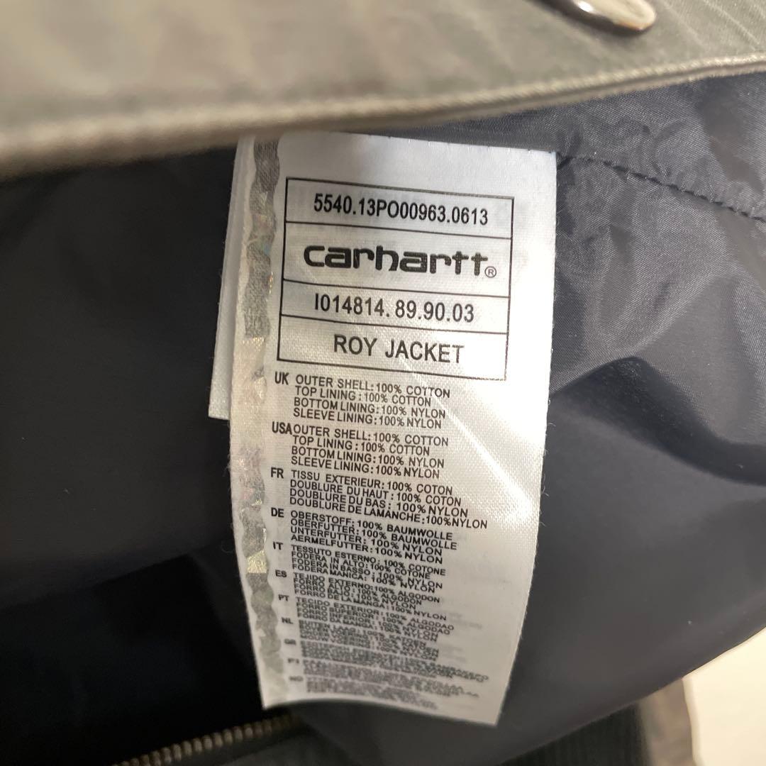 ジャケット・アウター Carhartt ROY JACKET - Black / Asphalt