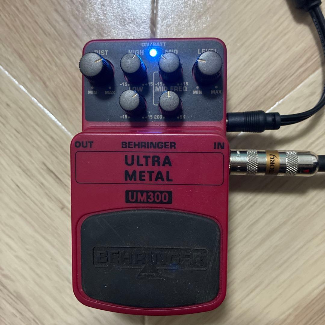 BEHRINGER ULTRAMETAL&SUPEROCTAVER&スイッチャー